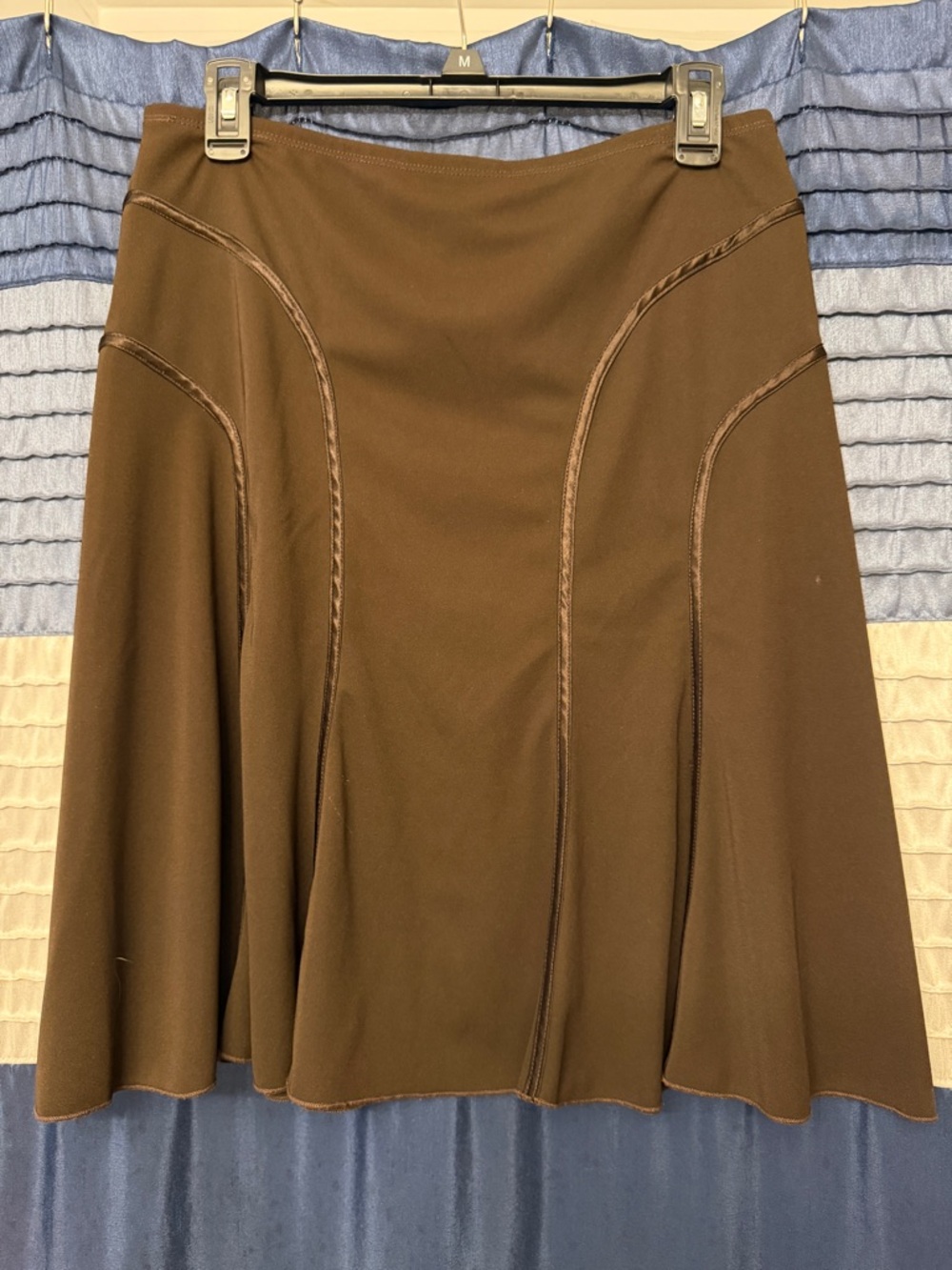 Classic Brown A-Line Skirt — Timeless Flare